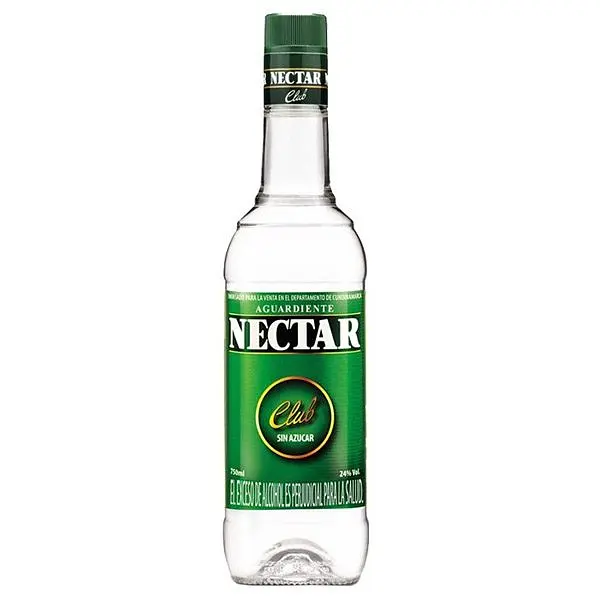 AGUARDIENTE VERDE NECTAR*750ML