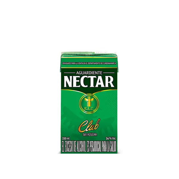 AGUARDIENTE VERDE NECTAR*250ML