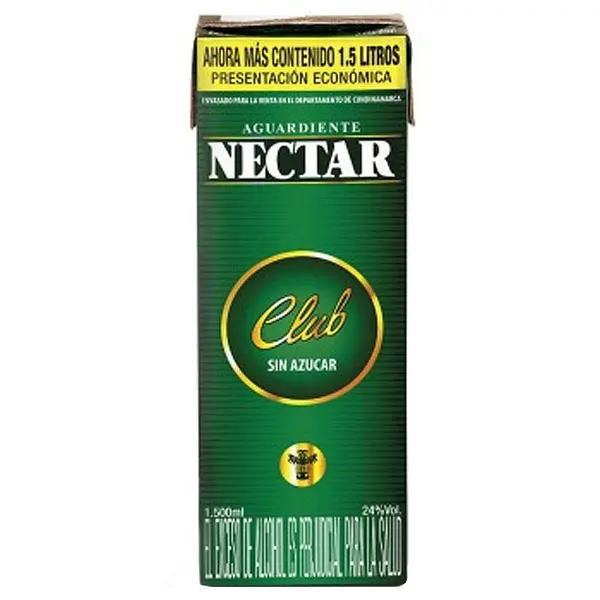 AGUARDIENTE VERDE NECTAR*1.5LT