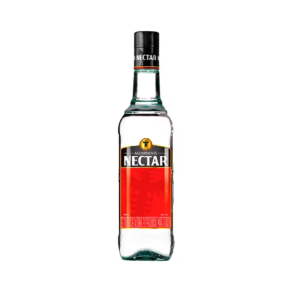 AGUARDIENTE ROJO NECTAR*750ML