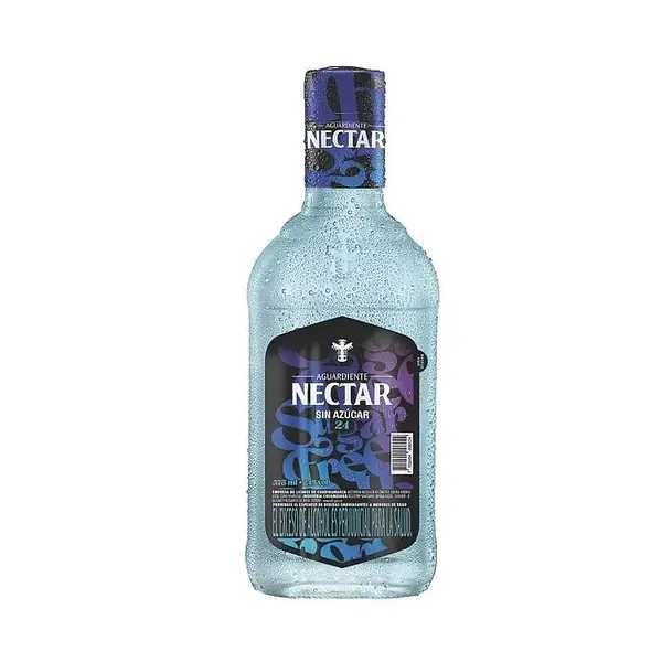 AGUARDIENTE AZUL SIN AZUCAR NECTAR*375ML