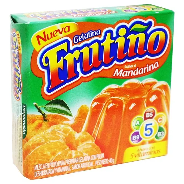 GELATINA MANDARINA FRUTIÑO*40G