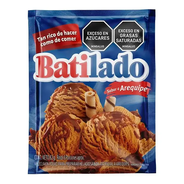 CREMA HELADO VAINILLA BATILADO*82GR