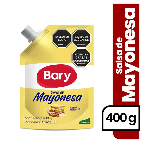 SALSA MAYONESA BARY * 400G