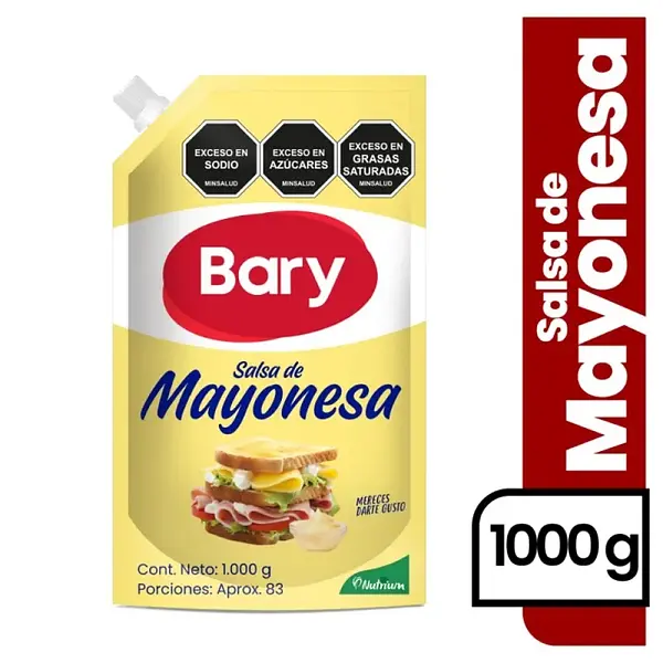 SALSA MAYONESA BARY * 1000G