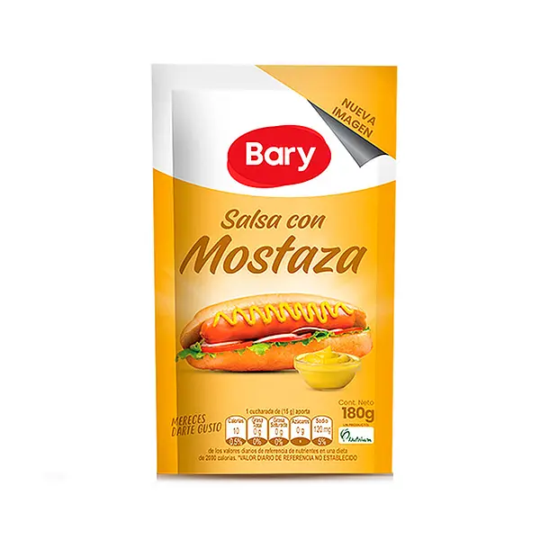 SALSA MOSTAZA BARY*180G
