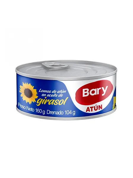 ATUN LOMITO ACEITE BARY*160G