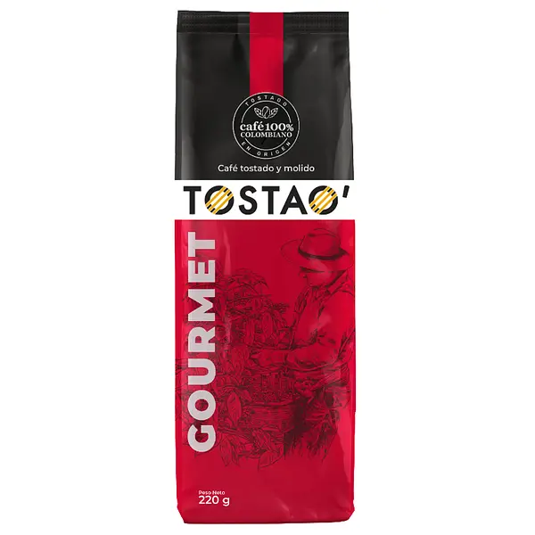 CAFE MOLIDO GOURMET TOSTAO *220 GR