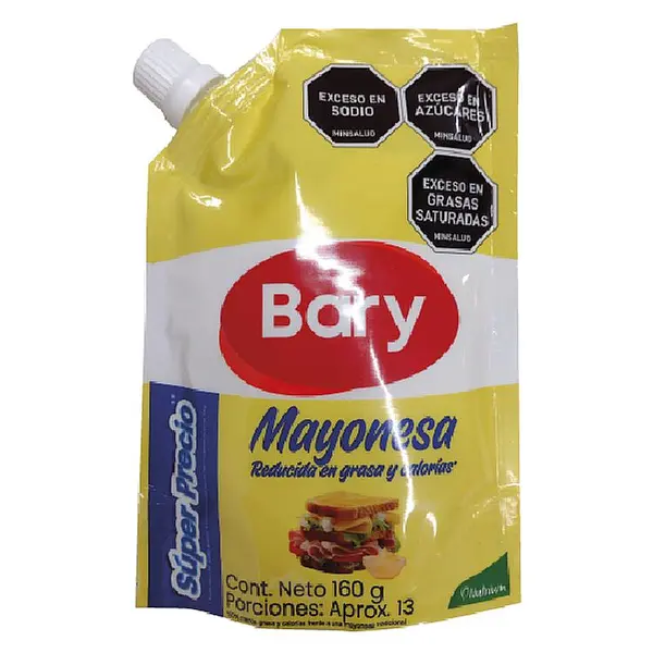 SALSA MAYONESA CON BALBULA BARY *160 GR