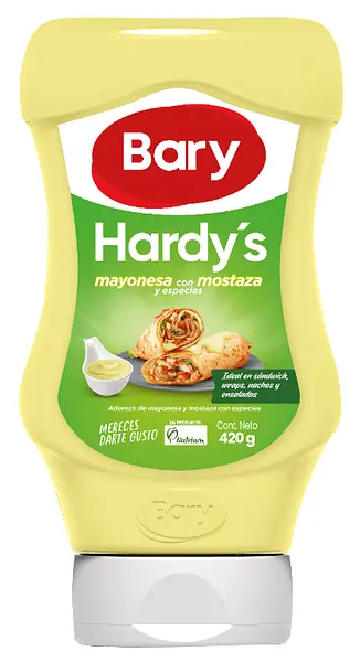 SALSA HARDYS BARY*420G FRASCO