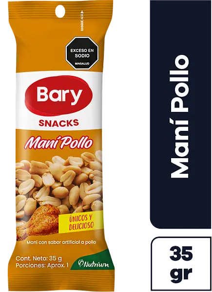 SNACK MANI POLLO BARY *35 GR