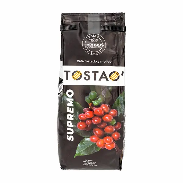 CAFE MOLIDO SUPREMO TOSTAO *454 GR