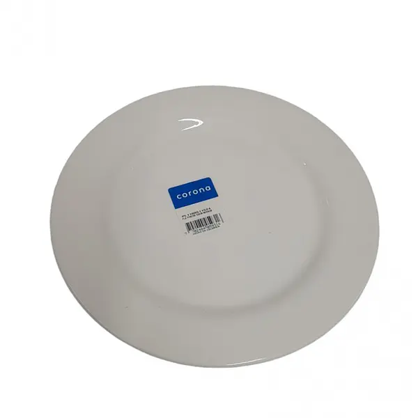 PLATO BLANCO 24CM NEVADO