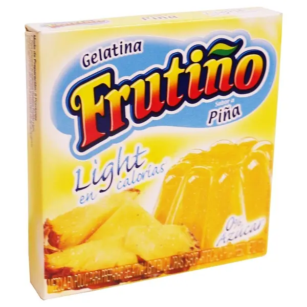 GELATINA PIÑA LIGHT FRUTIÑO *11G