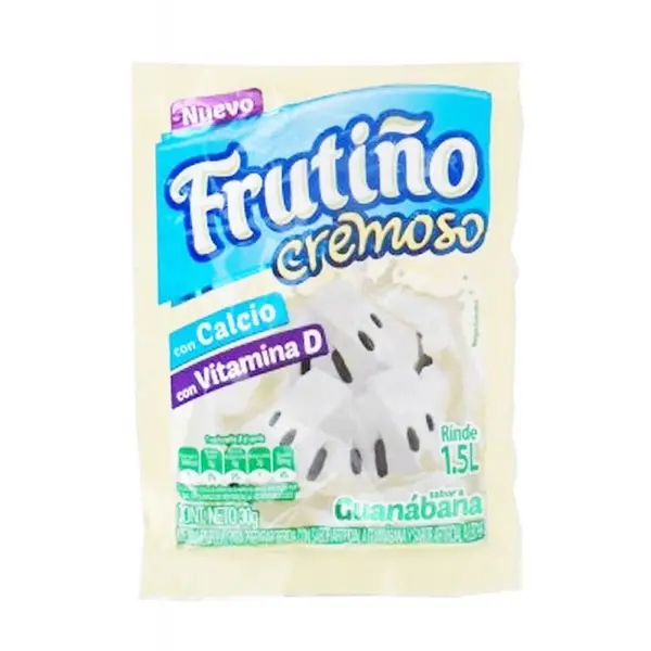 REFRESCO GUANABANA CREMOSO FRUTIÑO GR