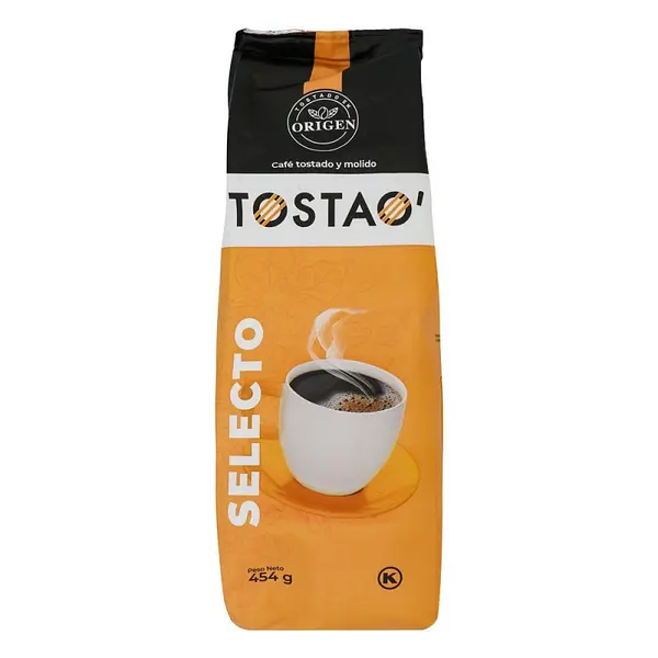 CAFE MOLIDO SELECTO TOSTAO *454 GR