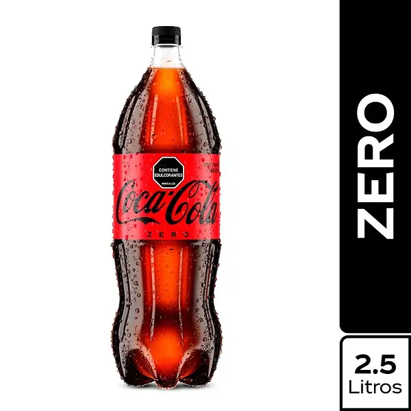 GASEOSA SIN AZUCAR COCA COLA*2.5L