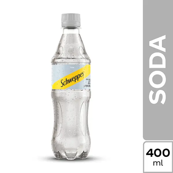 GASEOSA SODA SCHWEPPES*400ML
