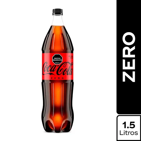 GASEOSA SIN AZUCAR COCA COLA*1.5L