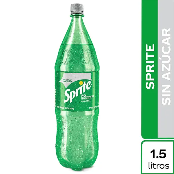 GASEOSA SIN AZUCAR SPRITE*1.5L