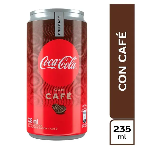 GASEOSA CAFE COCA COLA*235ML