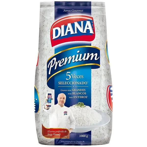 ARROZ BLANCO PREMIUM DIANA*1000G