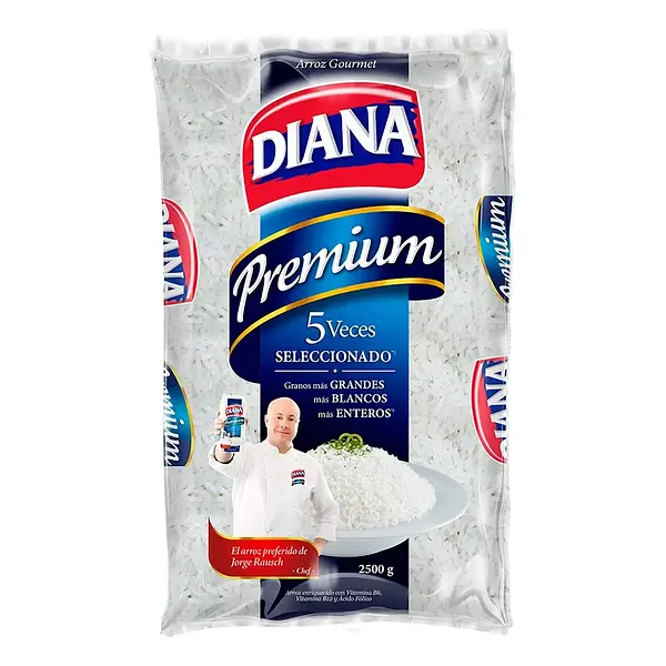 ARROZ BLANCO PREMIUM DIANA*2500G