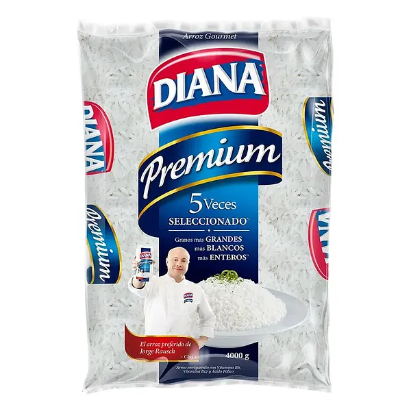 ARROZ BLANCO PREMIUM DIANA*4000G