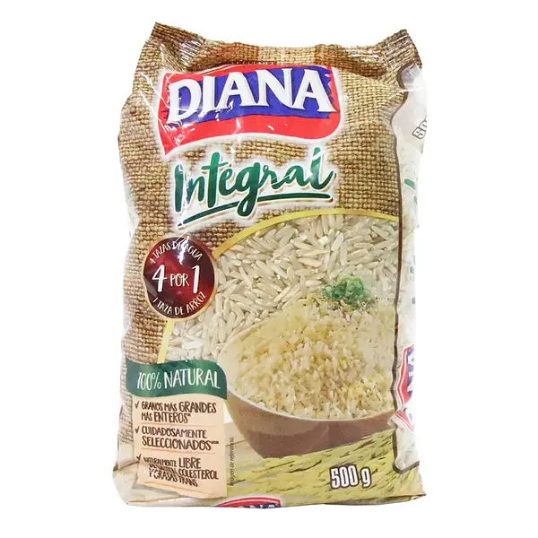 ARROZ INTEGRAL DIANA*500G