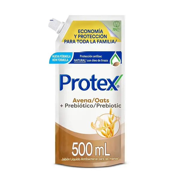 JABON LIQUIDO CORPORAL AVENA PROTEX* 500ML