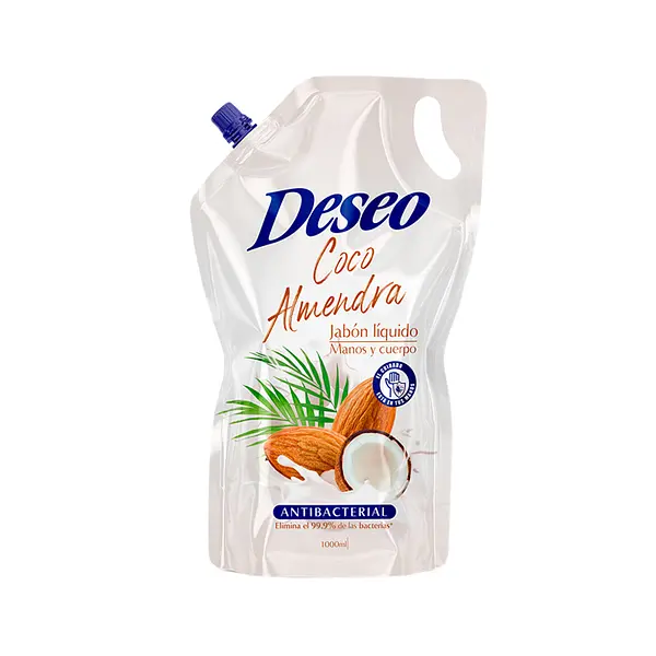 JABON LIQUIDO CORPORAL ALMENDRAS DESEO*1L