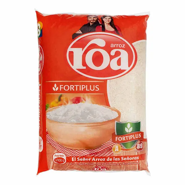 ARROZ BLANCO ROA *3000GR
