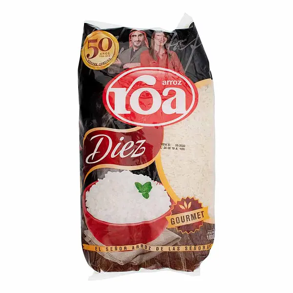 ARROZ BLANCO DIEZ ROA*1000G