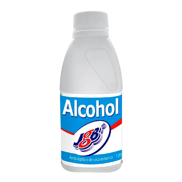 ALCOHOL ANTISEPTICO JGB*120ML
