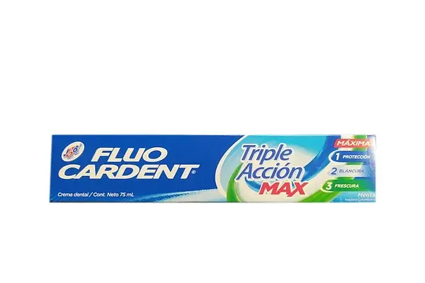 CREMA DENTAL FLUO CARDENT FRESH*37G