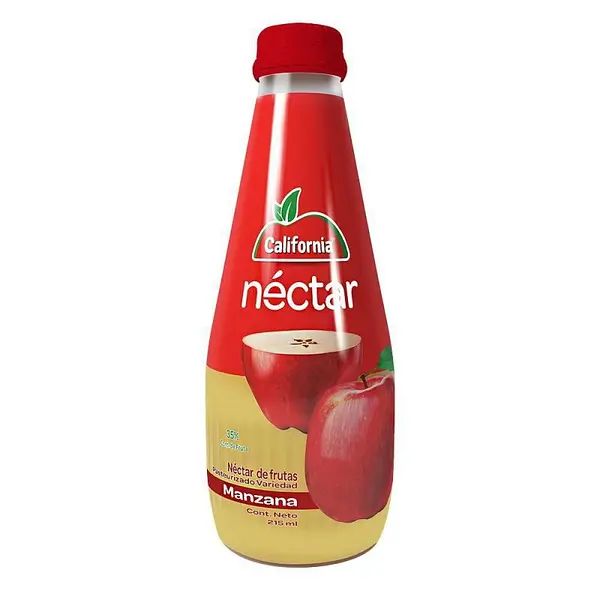 JUGO NECTAR MANZANA CALIFORNIA *215ML