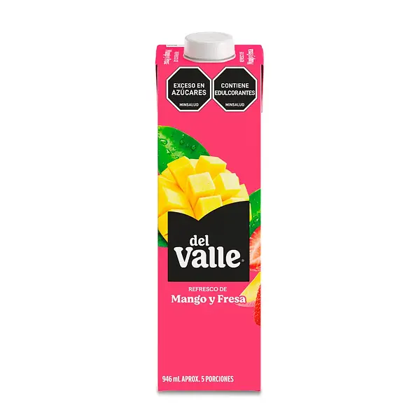 JUGO MANGO/FRESA DEL VALLE*946ML