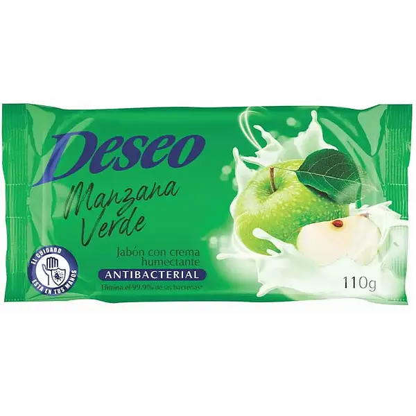 JABON CORPORAL MANZANA VERDE DESEO* 110G