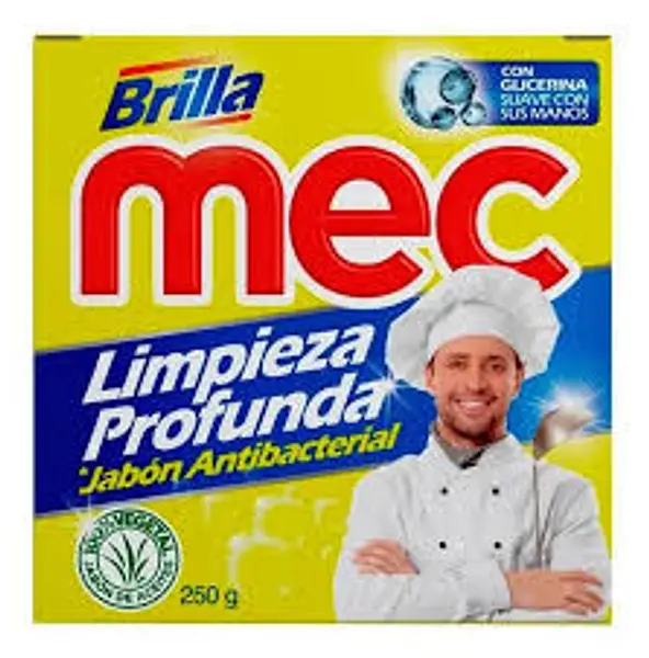 JABON BARRA BRILLA MEC *250 GR