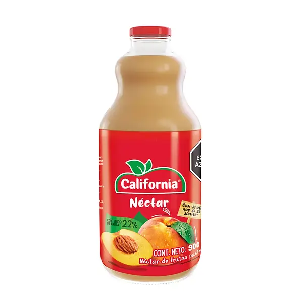 JUGO NECTAR DURAZNO CALIFORNIA *900ML