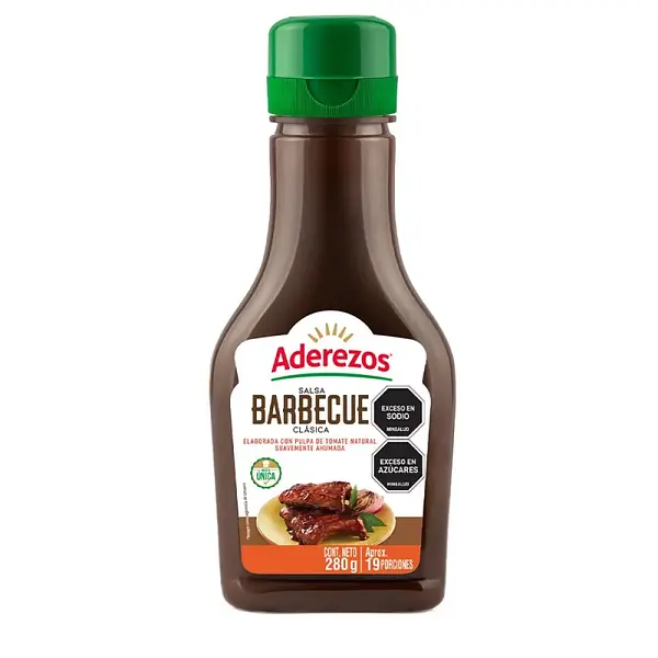 SALSA BARBECUE CLASICA ADEREZOS*280G