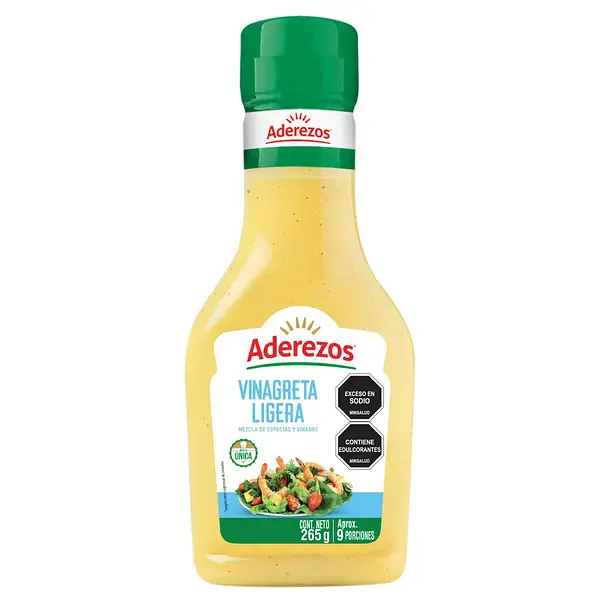SALSA VINAGRETA LIGHT ADEREZOS *265 GR