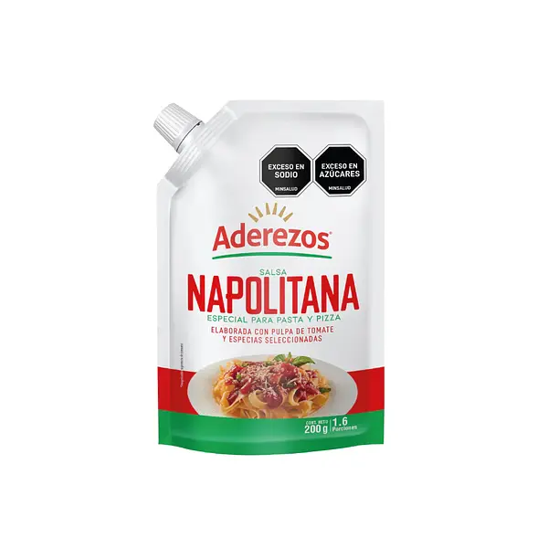 SALSA NAPOLITANA ADEREZOS * 200G