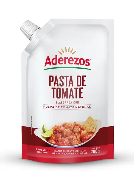 SALSA PASTA DE TOMATE ADEREZOS * 200G