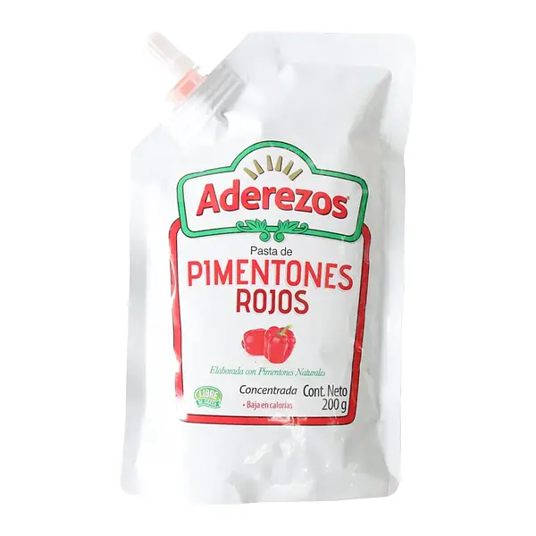 SALSA PIMENTONES ROJOS ADEREZOS*200GR