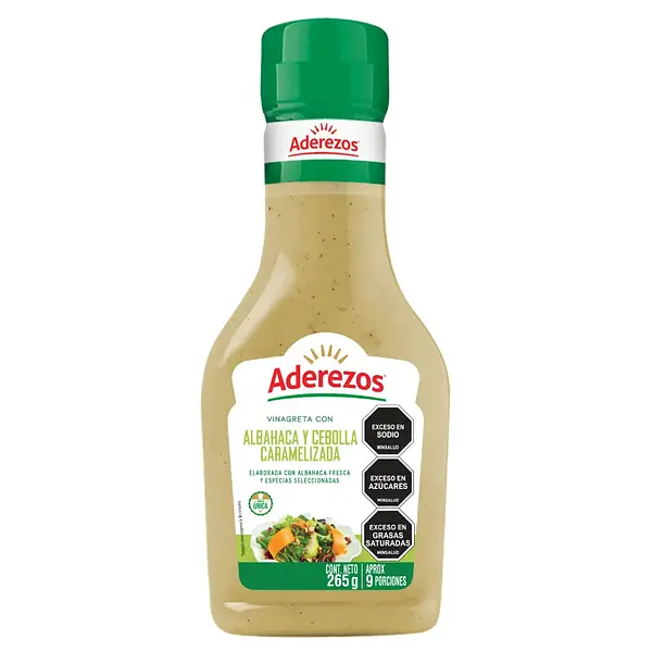 SALSA ALBAHACA Y CEBOLLA AEDREZOS *255GR