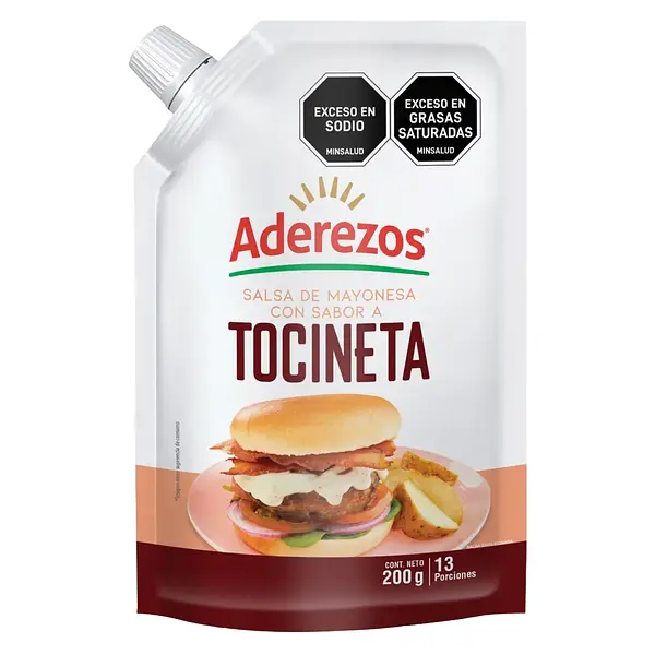 SALSA MAYONESA TOCINETA ADEREZOS * 200G