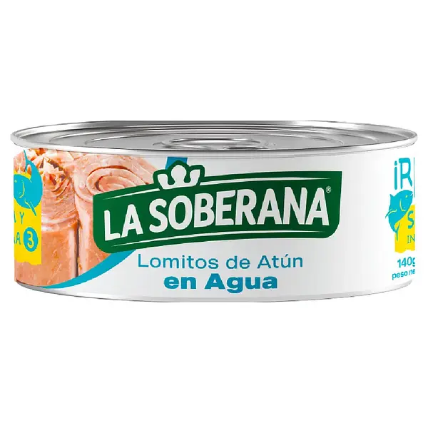 ATUN LOMITO AGUA LA SOBERANA *140G