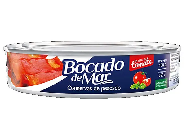SARDINA TOMATE BOCADO MAR *400G