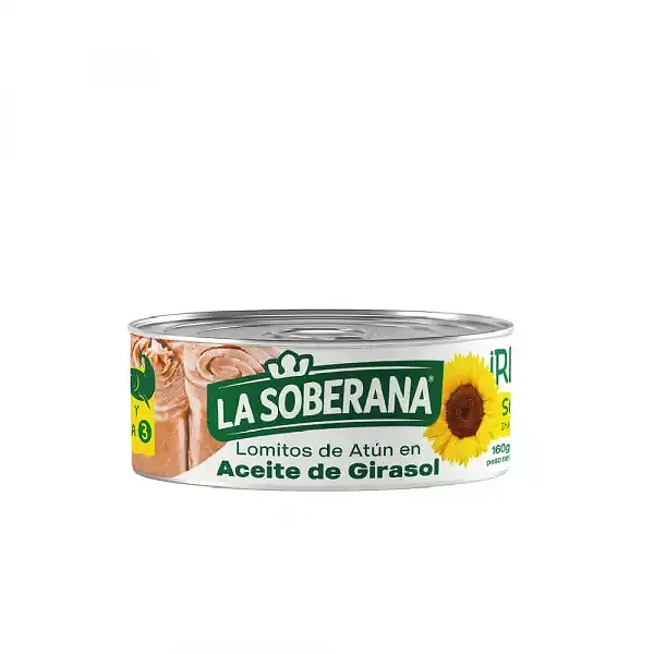 ATUN LOMITO GIRASOL LA SOBERANA*160G